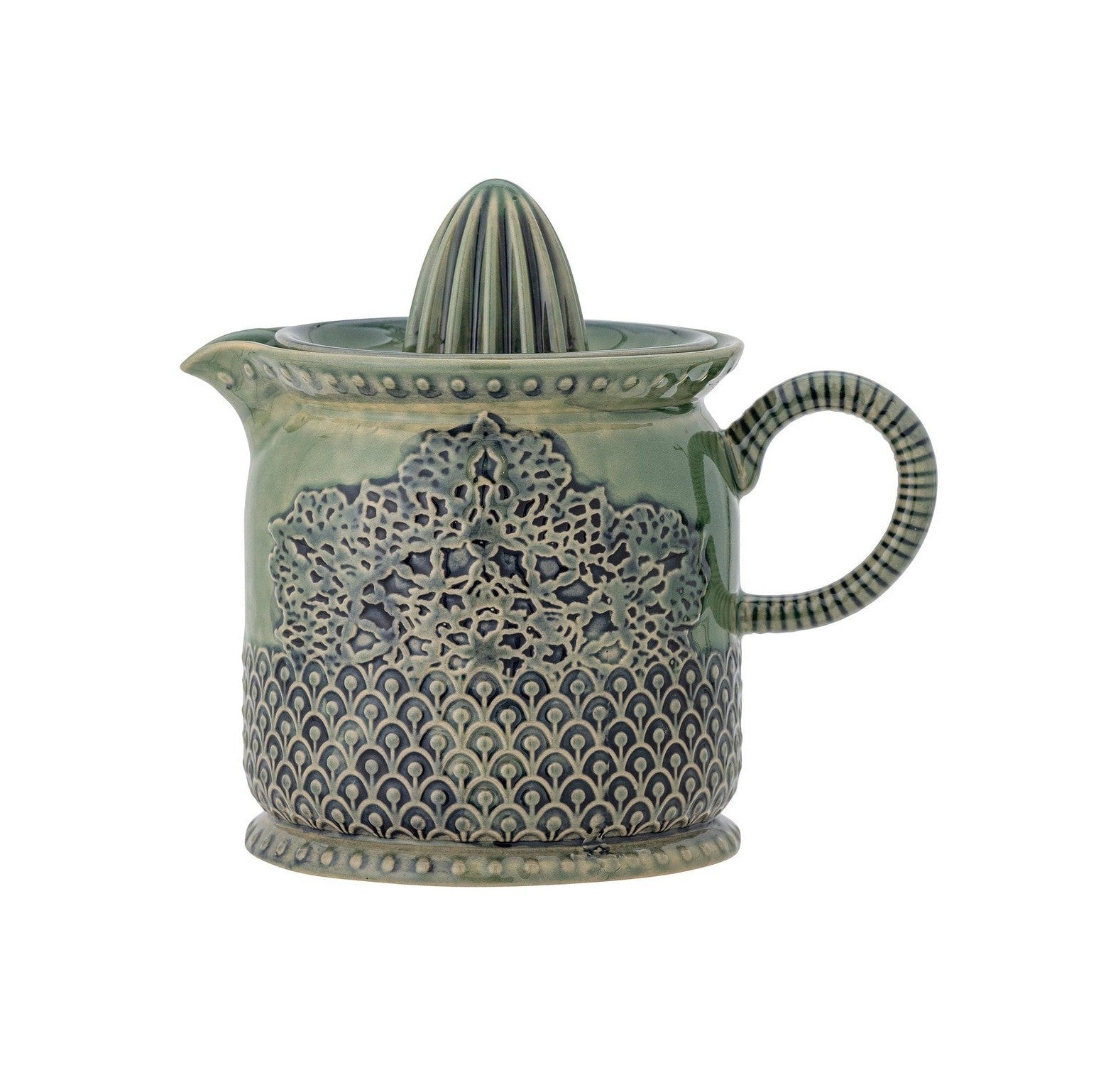 Creative Collection Liselu Lemon Juicer，Green，Stoneware