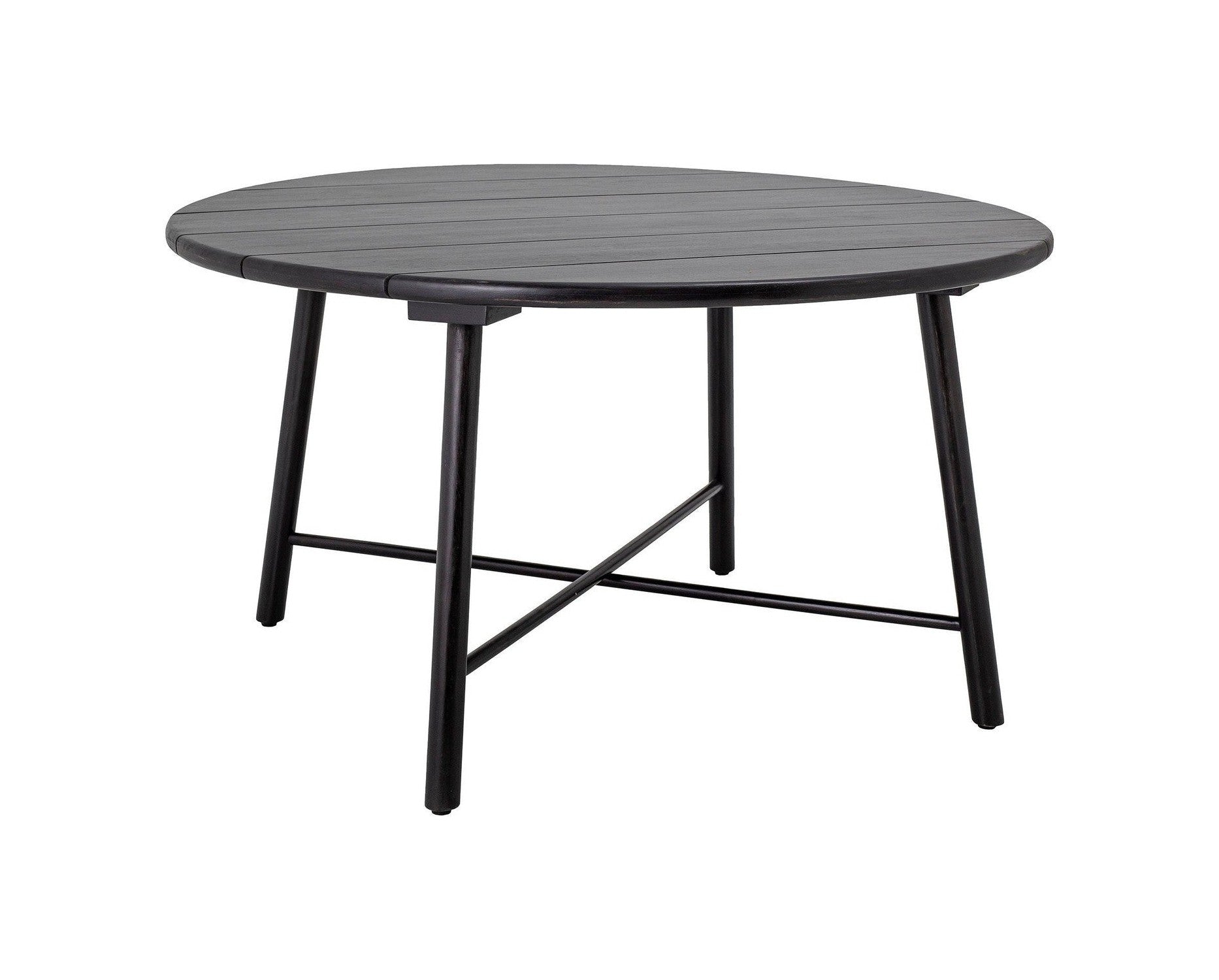 Creative Collection Lope Dining Table, Black, Acacia