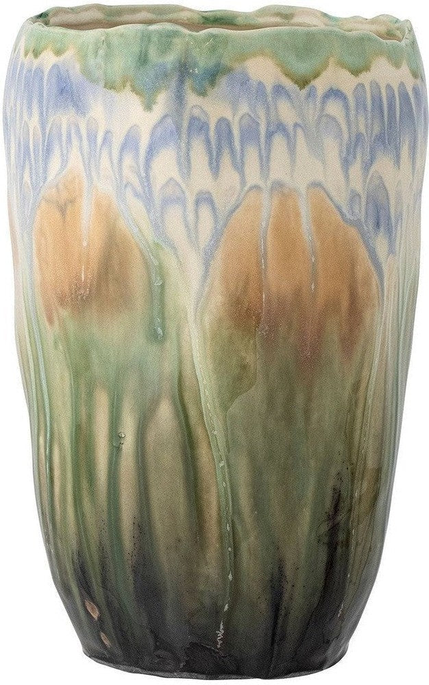 [product_category]-Creative Collection Mahasti Vase, Green, Stoneware-Creative Collection-5711173324910-82060856-BLO-1