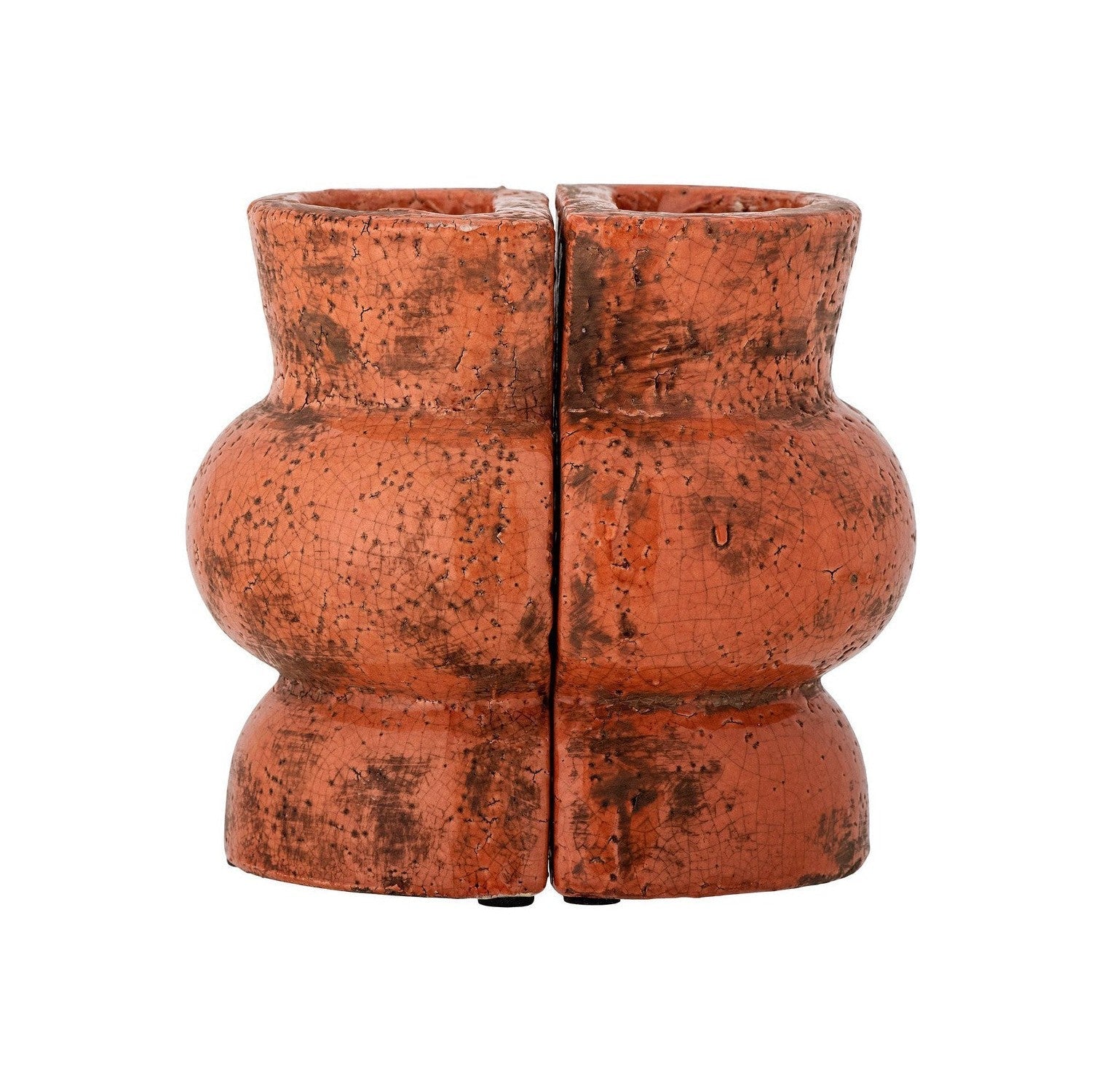 Creative Collection Maiza Bookend，Orange，Terracotta