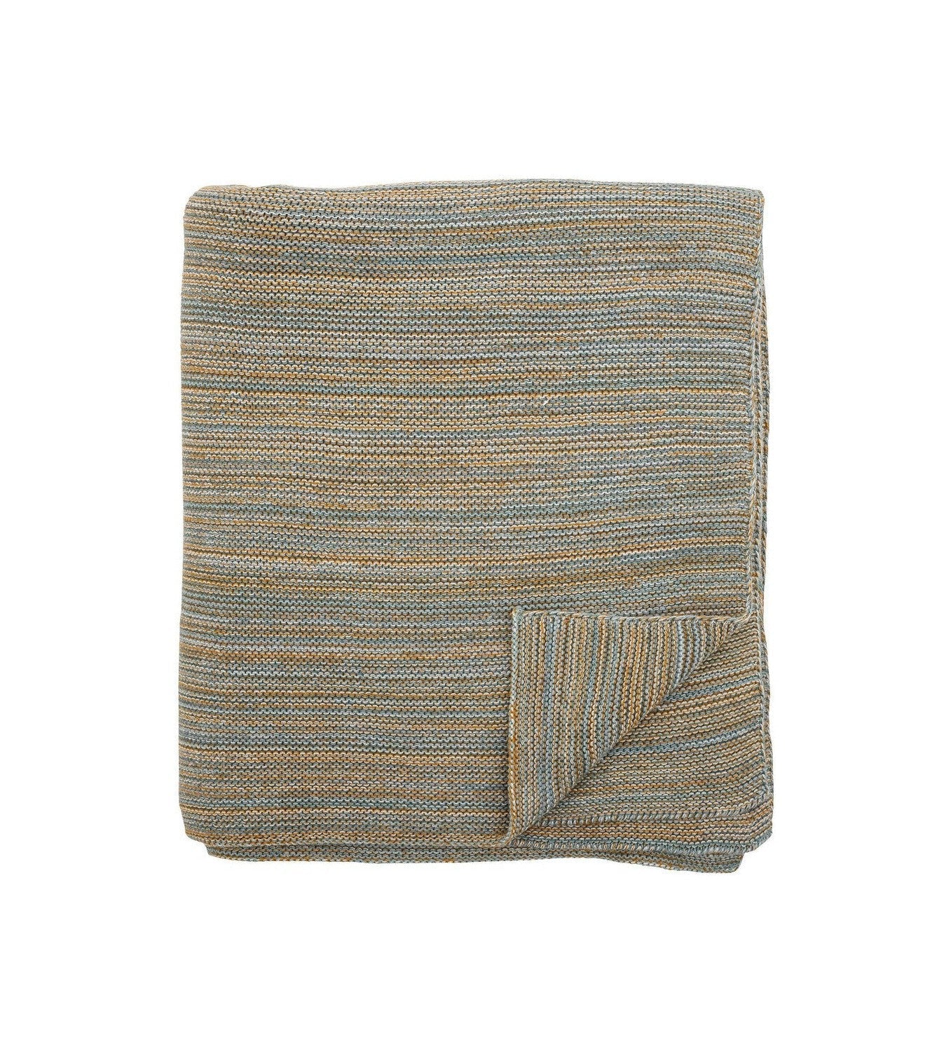 Collezione creativa MetHill Throw, blu, cotone