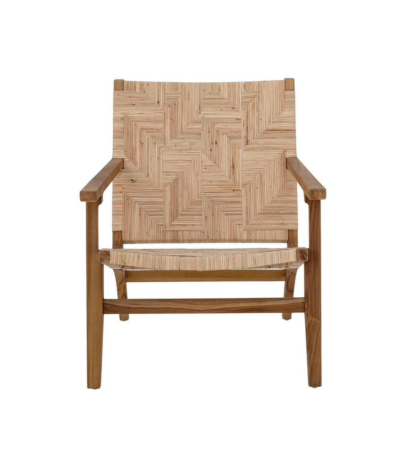 Creative Collection Mills Lounge椅子，Brown，Rattan