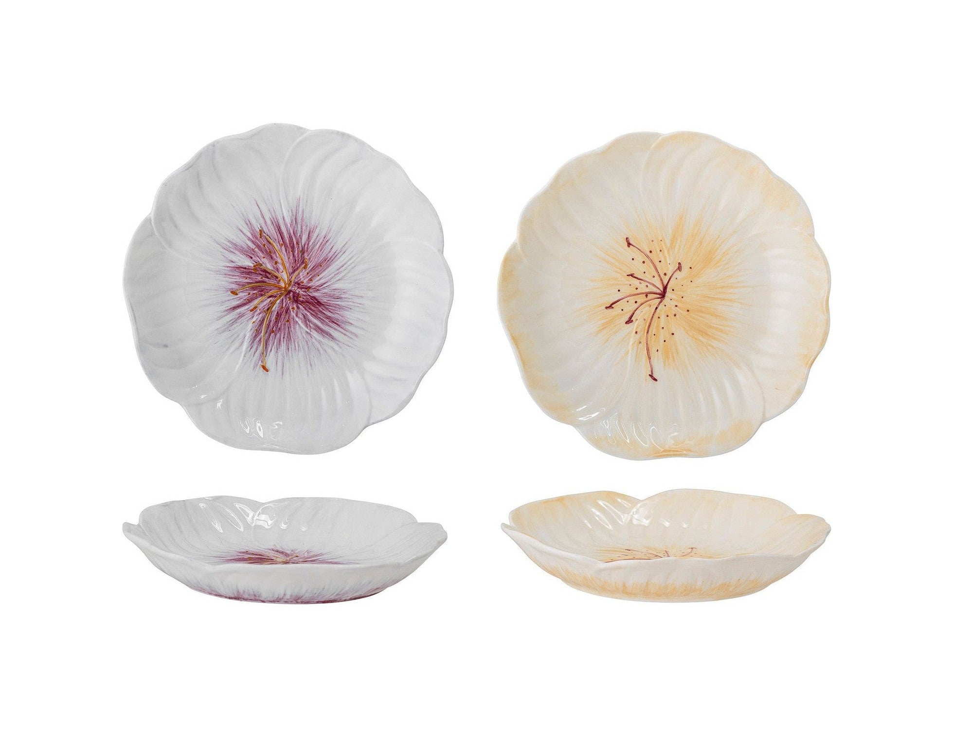 Collezione creativa Mimosa Plate, viola, grespa