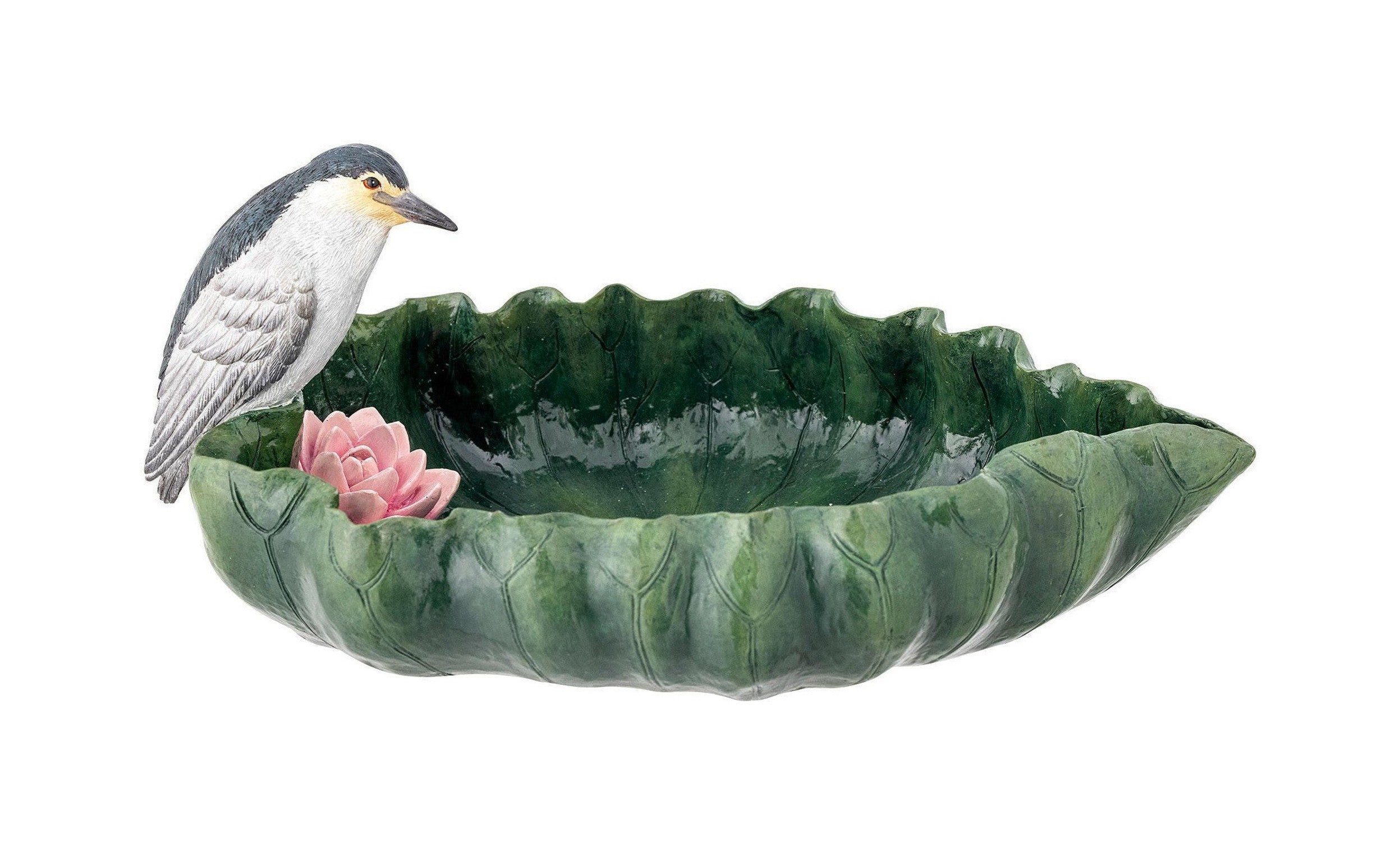 Kreative Kollektion Neimi Deco Bowl, Green, Polyresin