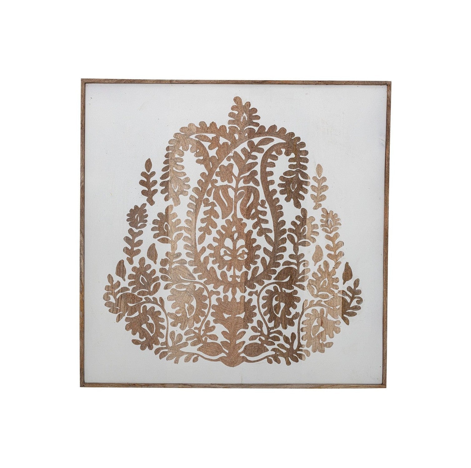 Creatieve collectie Nevil Wall Decor, White, Mango