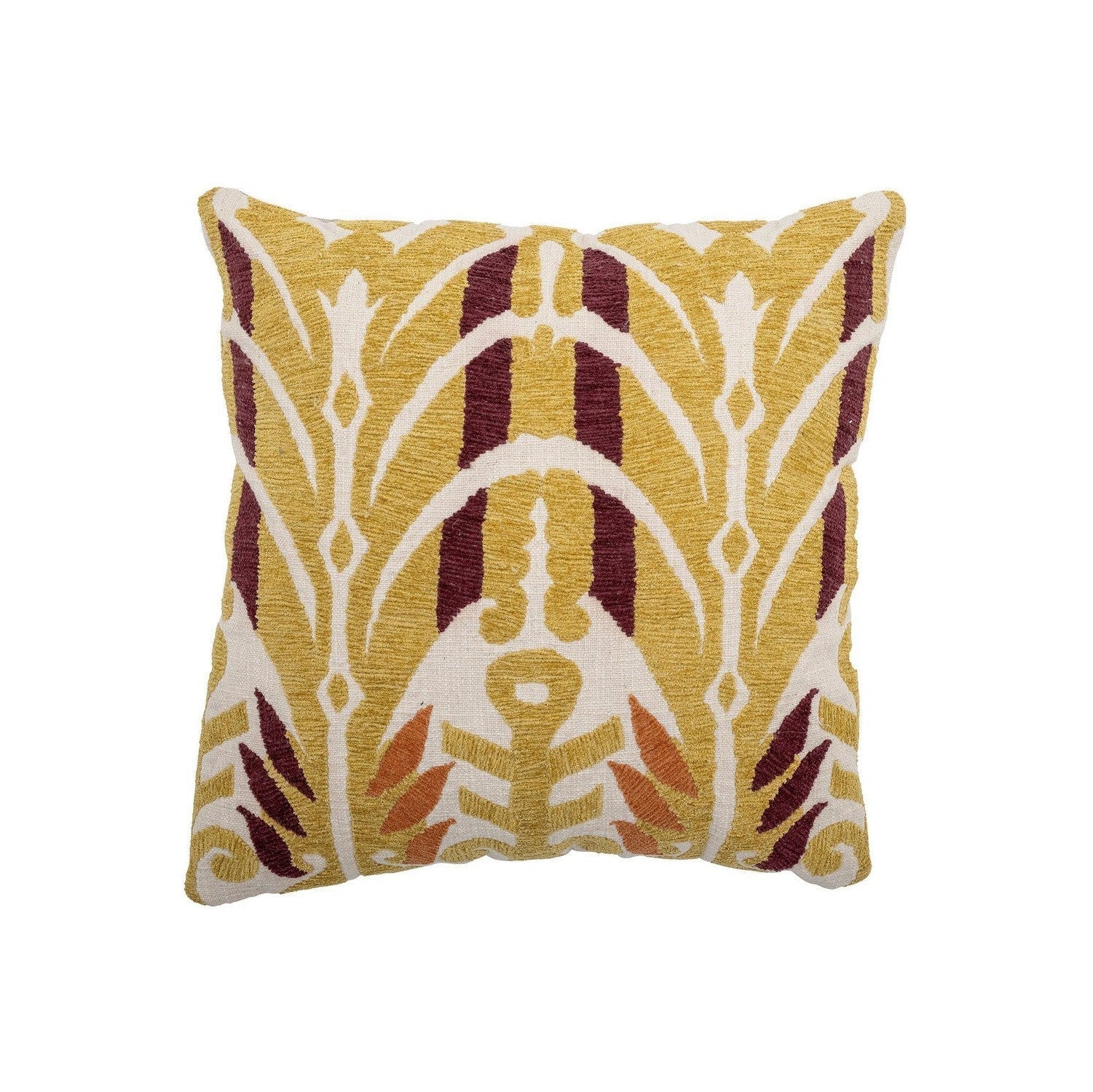 Creative Collection Newbury Cushion, Yellow, Cotton