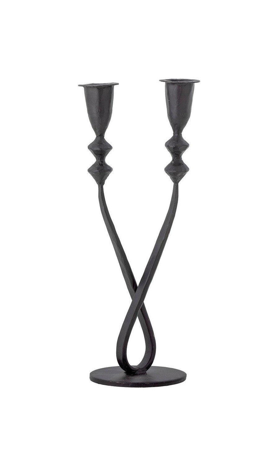 Kreativ samling Penilla Candle Holder, Black, Metal