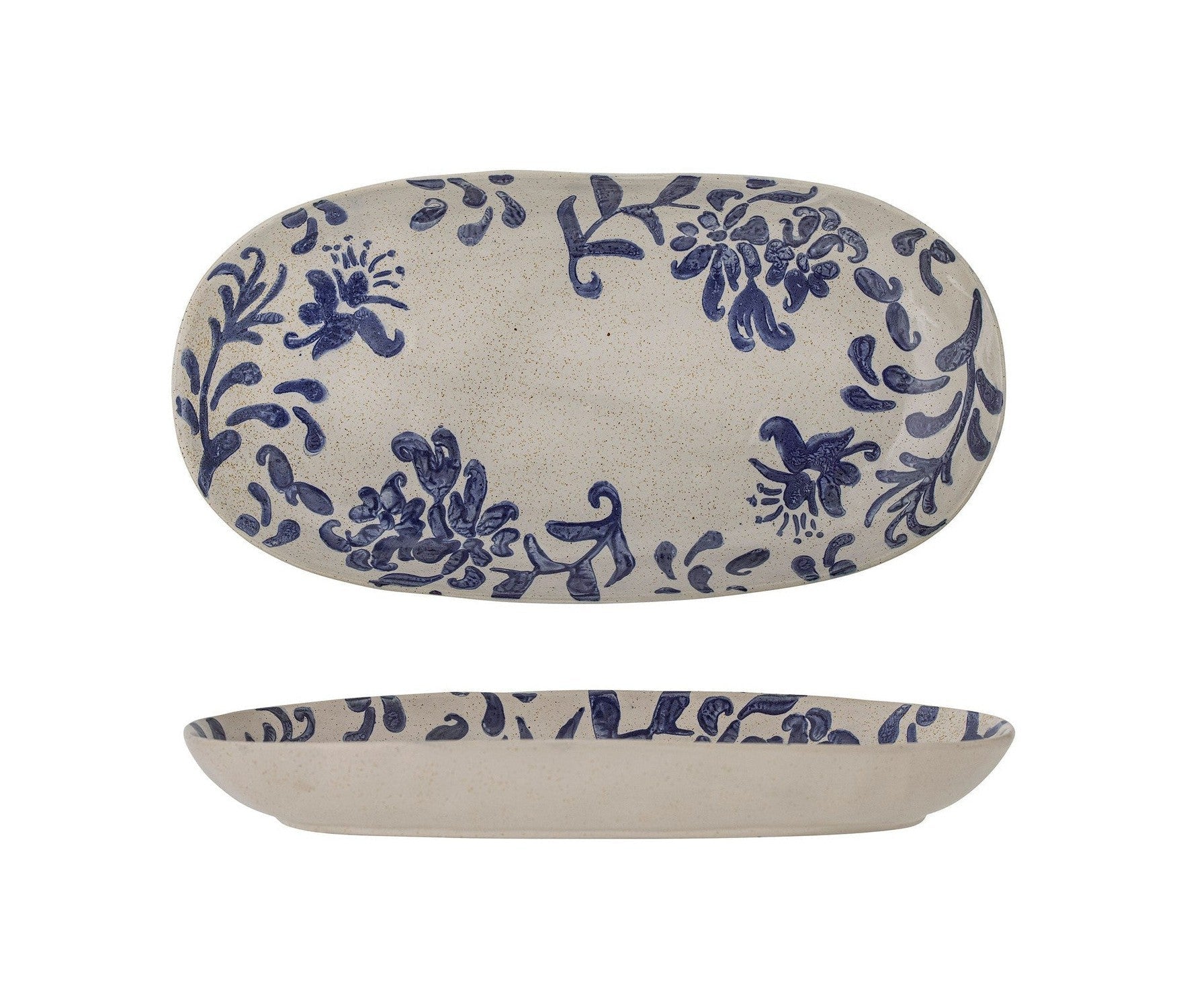 Collezione creativa Petunia Serving Plate, Blue, Goneware