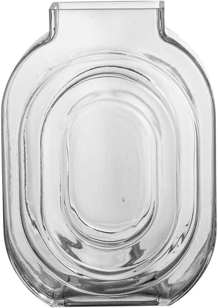 Creatieve collectie Rafi Vase, Clear, Glass