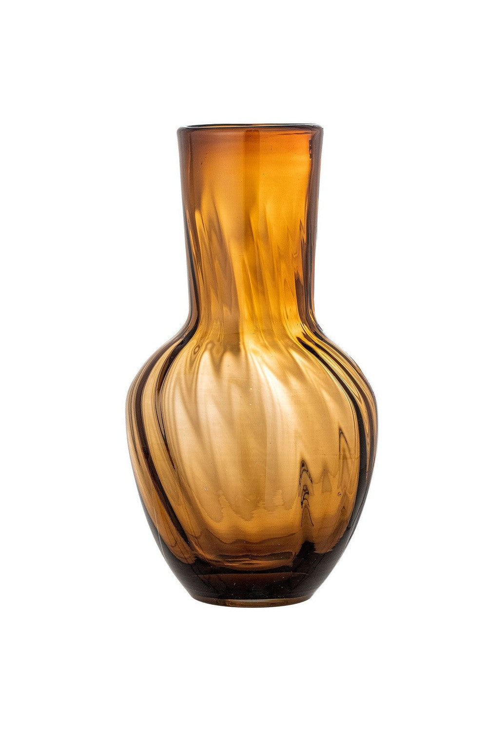 Kreativ samling saiqa vase, brun, glas