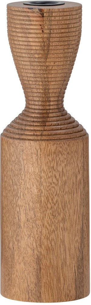 Kreative Sammlung Sanny Candle Holder, Brown, Mango