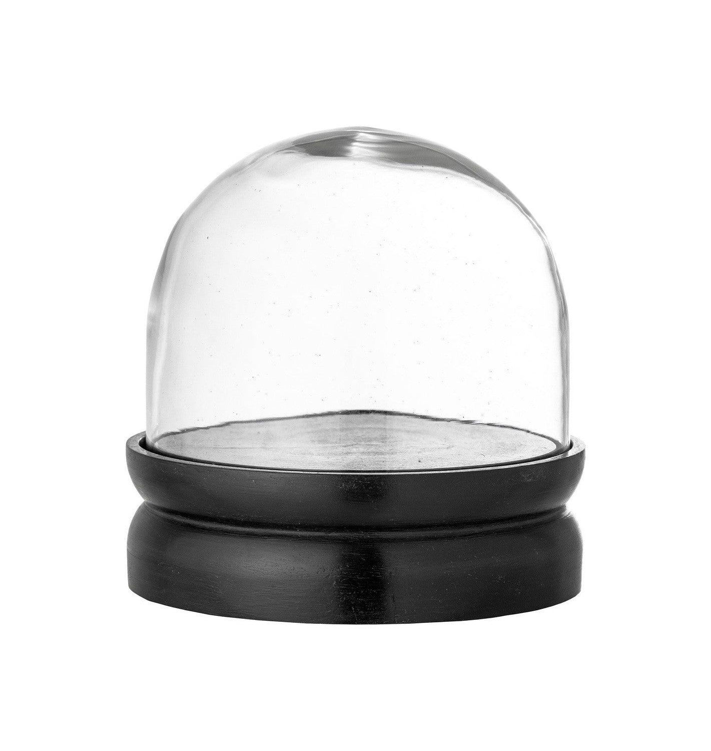 Kreativ samling Tamica Deco Dome, sort, glas