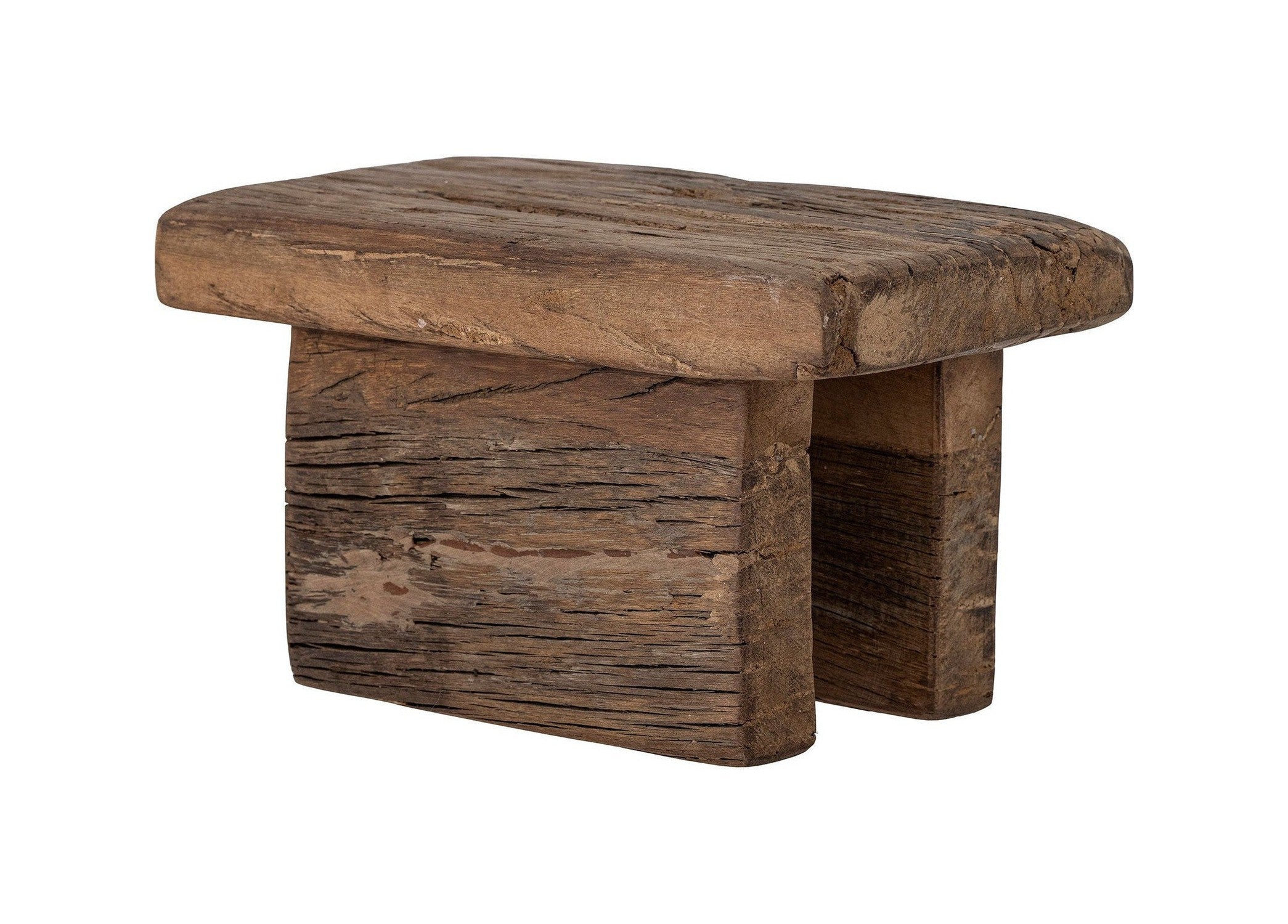 Collection créative Tamy Piedestal, Brown, Reclaimed Wood