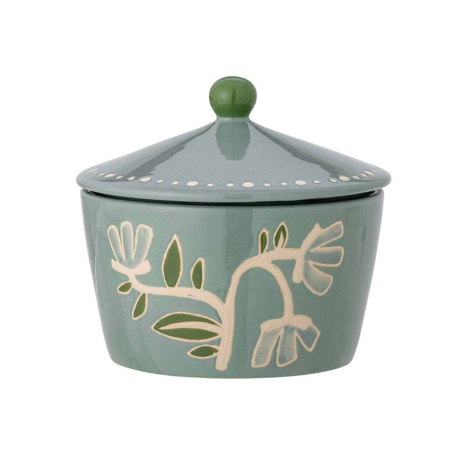 Collezione creativa Tangier Jar con coperchio, verde, grespa