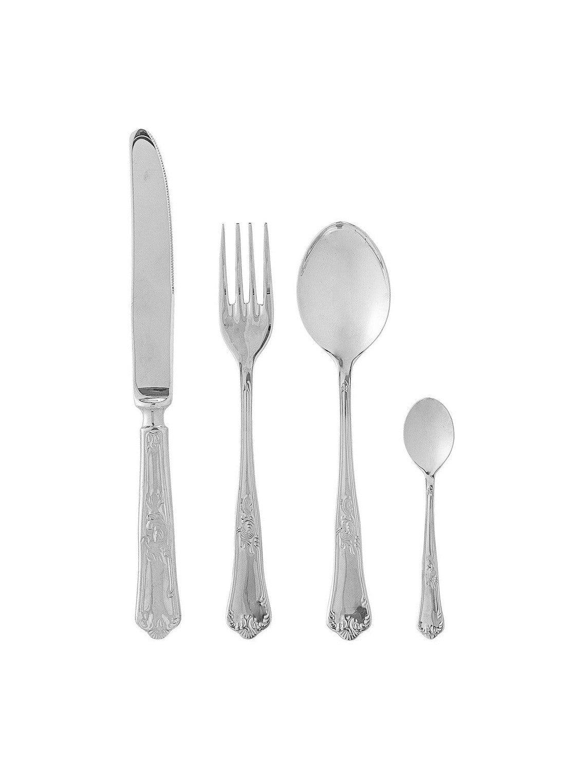 Collection créative Tilly Cutlery, Silver, acier inoxydable