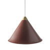  Namibia Pendant ø 35 Cm Oak Brown/Brass With White Cable