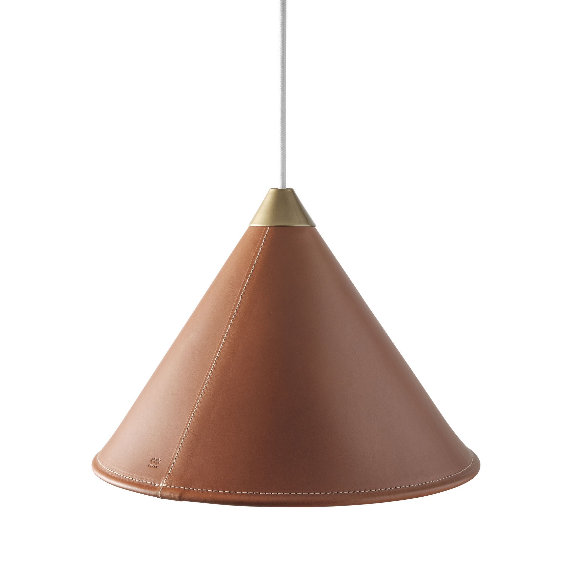 [product_category]-Cuero Namibia Pendant ø 35 Cm, Polo/Brass With White Cable-Cuero-7340172635741-1510330-CUE-2