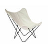 Cuero Sunshine Mariposa Butterfly Chair, Huître/Noir