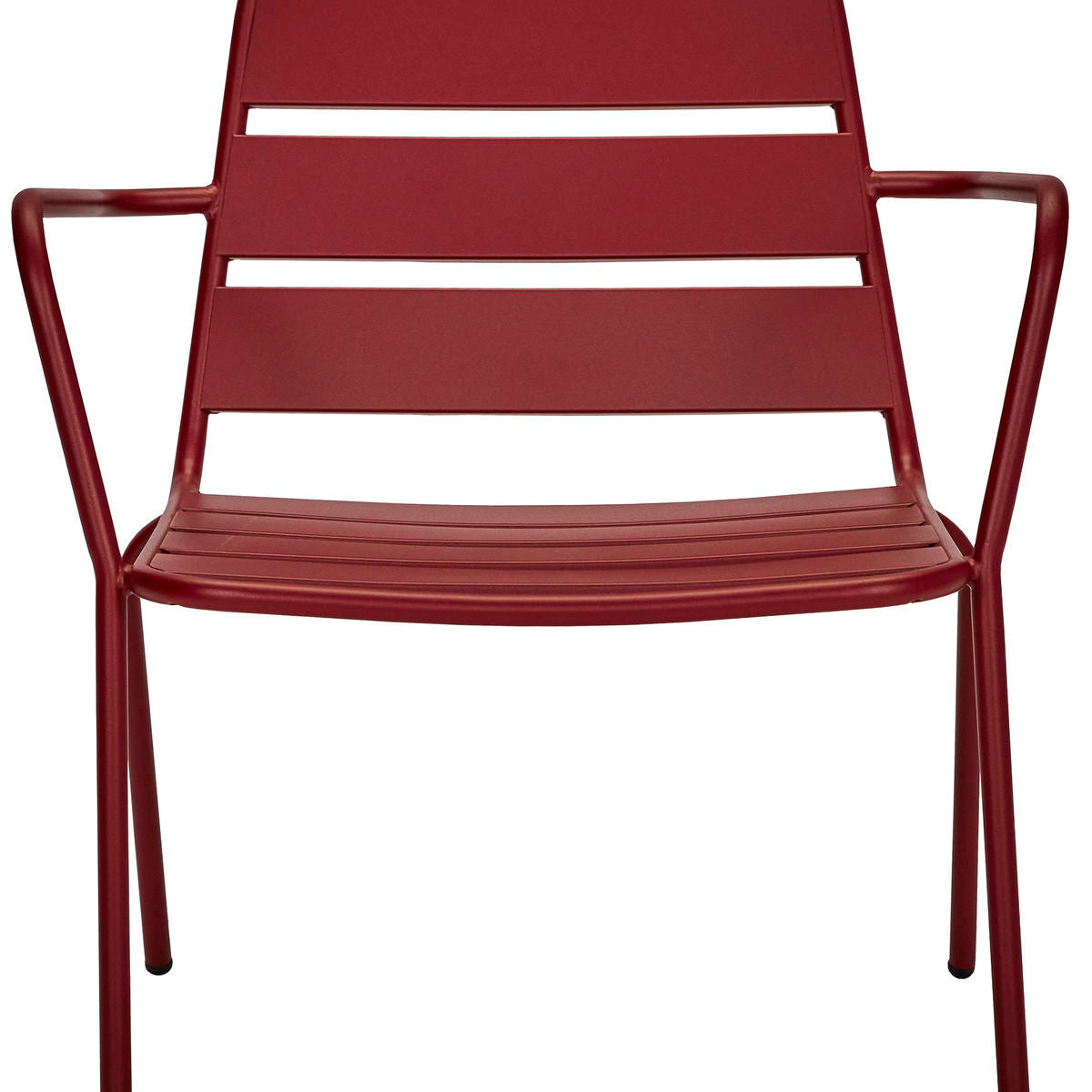 Huis Doctor Lounge Chair, Hdhelo, rood