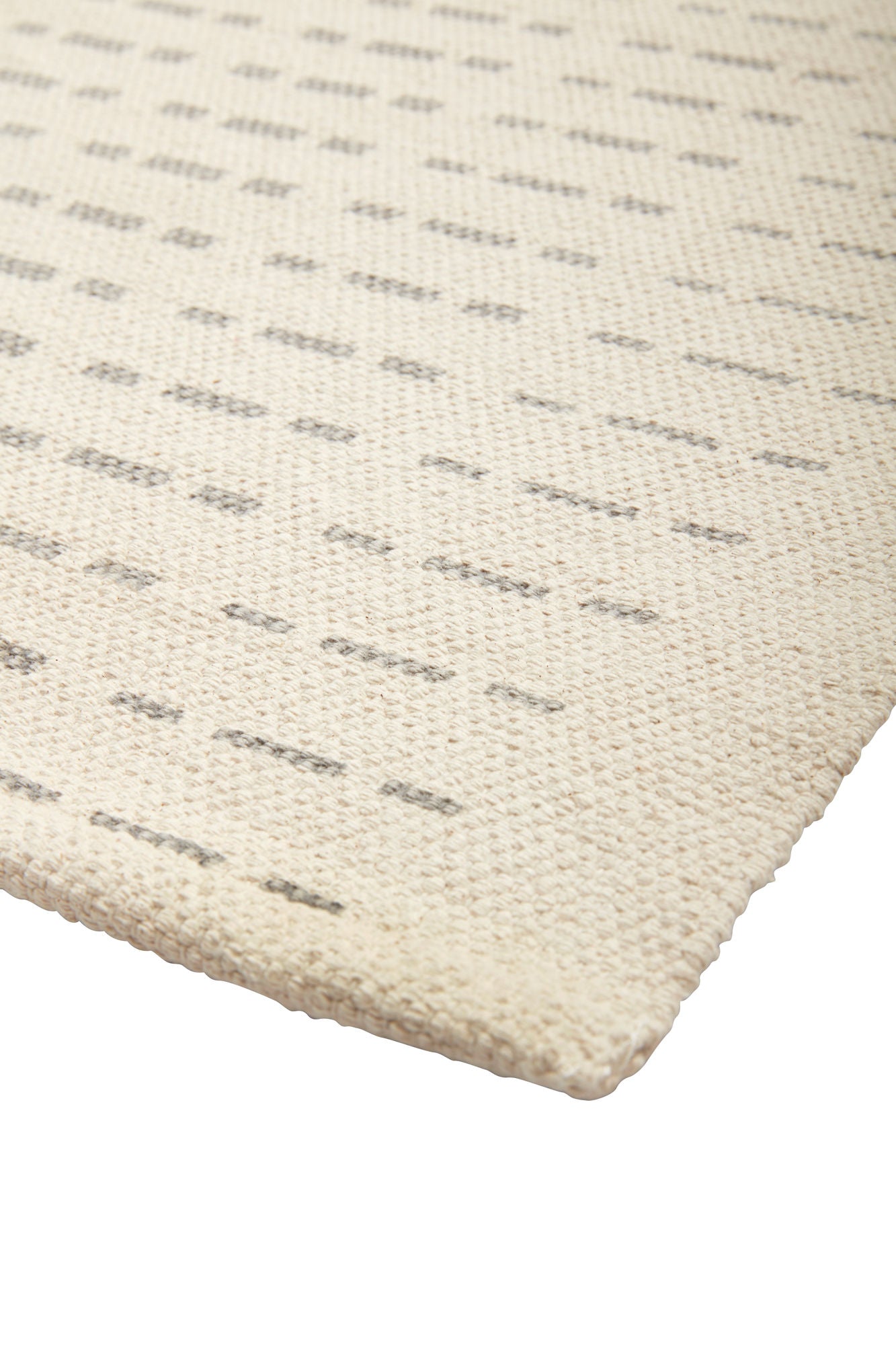 Hübsch Pin Rug Beige/Gray