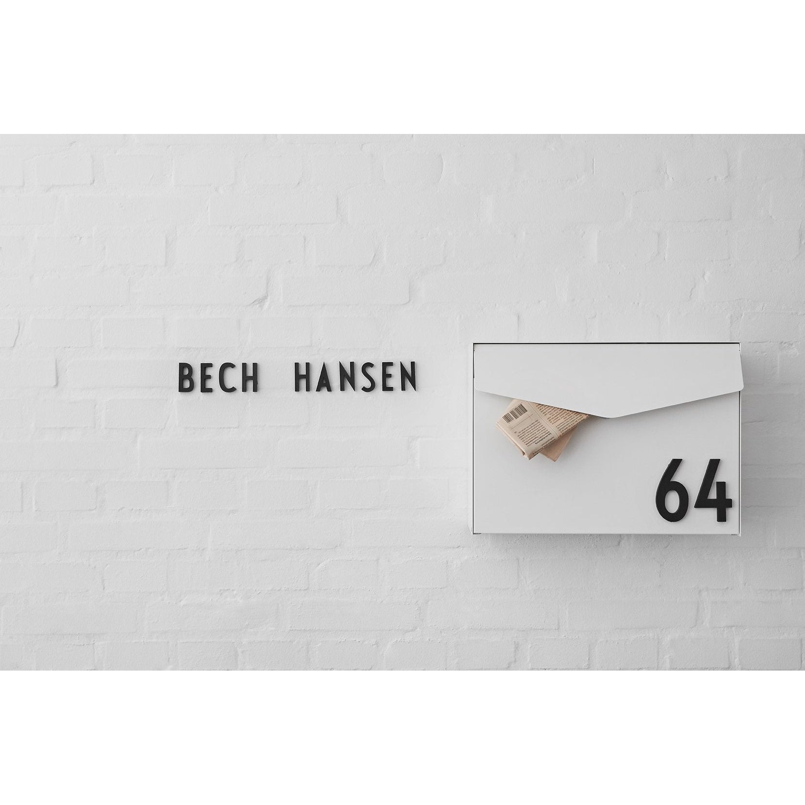 Design Letters Architect nummer 2, h 5 cm