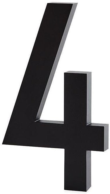 Design Letters Architect nummer 4, h 5 cm