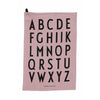 Design Letters Classic Tea Towel, Lavender