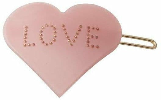 Lettere di design iconic per capelli, amore, rosa