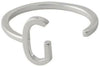 Design Letters Buchstabenring A Z, 925 Sterling Silber, G