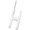 Design Letters Letters hanger a z 10 mm, zilver, h