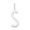 Design Letters Letters hanger a z 10 mm, zilver, p