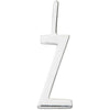 Design Letters Letters hanger a z 10 mm, zilver, z