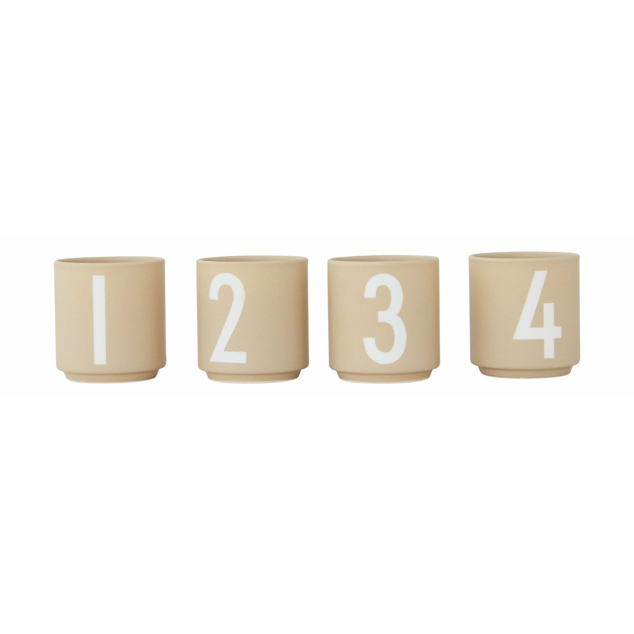 [product_category]-Design Letters Mini Espresso Cup Set, Beige-Design Letters-5710498187040-10102003BEIGE-DES-1