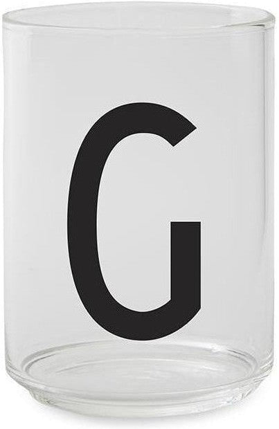 Design Letters Persoonlijk drinkglas a z, g