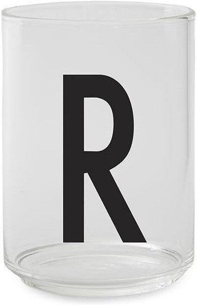 Design Letters Personal Drinking Glass A Z, R