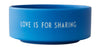 Design Letters Snack Bowl, bleu cobalt