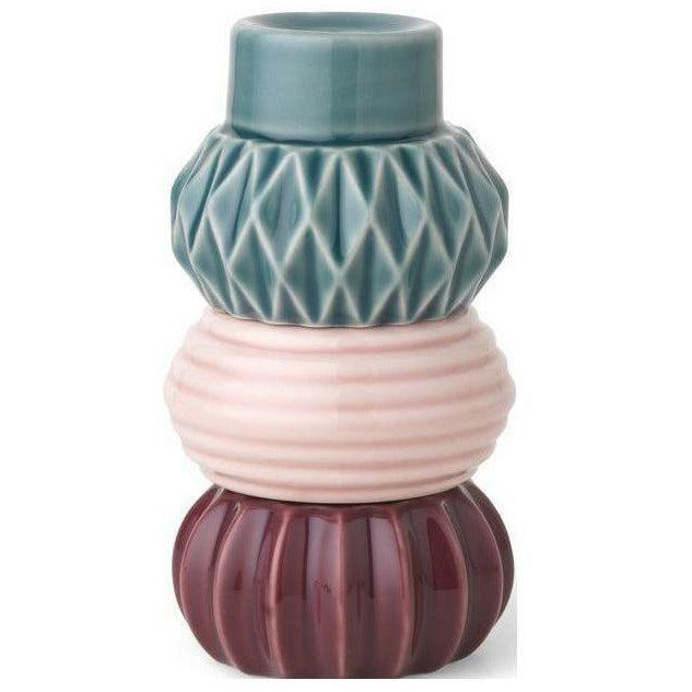 Dottir Candle Holder Multicolor, 3 stk.