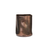 Dutchdeluxes Dented Utensil Holder ø 15 Cm, Matt Platinum