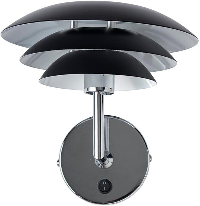 Dyberg Larsen DL20 Wall Lamp zwart, Ø23