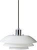 Dyberg Larsen DL31 hanglamp, opaalglas