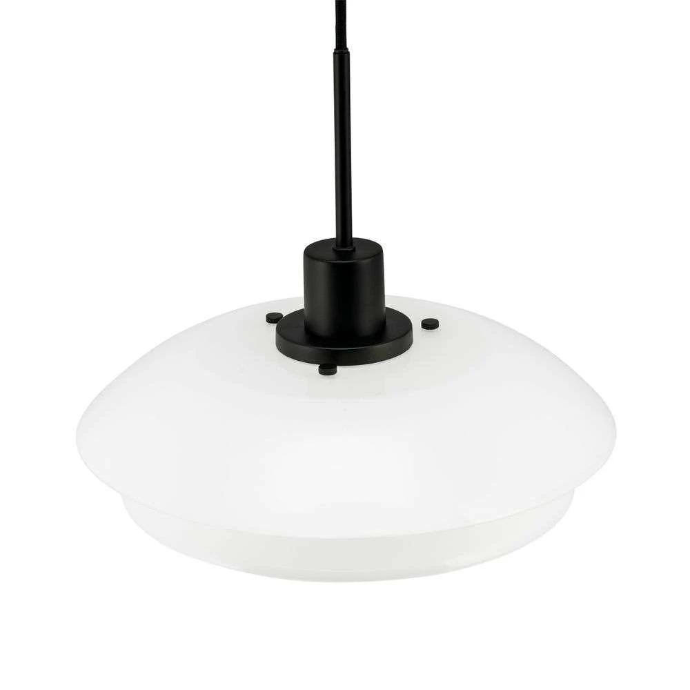 [product_category]-Dyberg Larsen Dl31 Pendant Lamp, Opal/Matt Black-Dyberg Larsen-5704709082156-8215-DYB-2