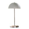  Lampe de table rechargeable de Garda blanc / chrome