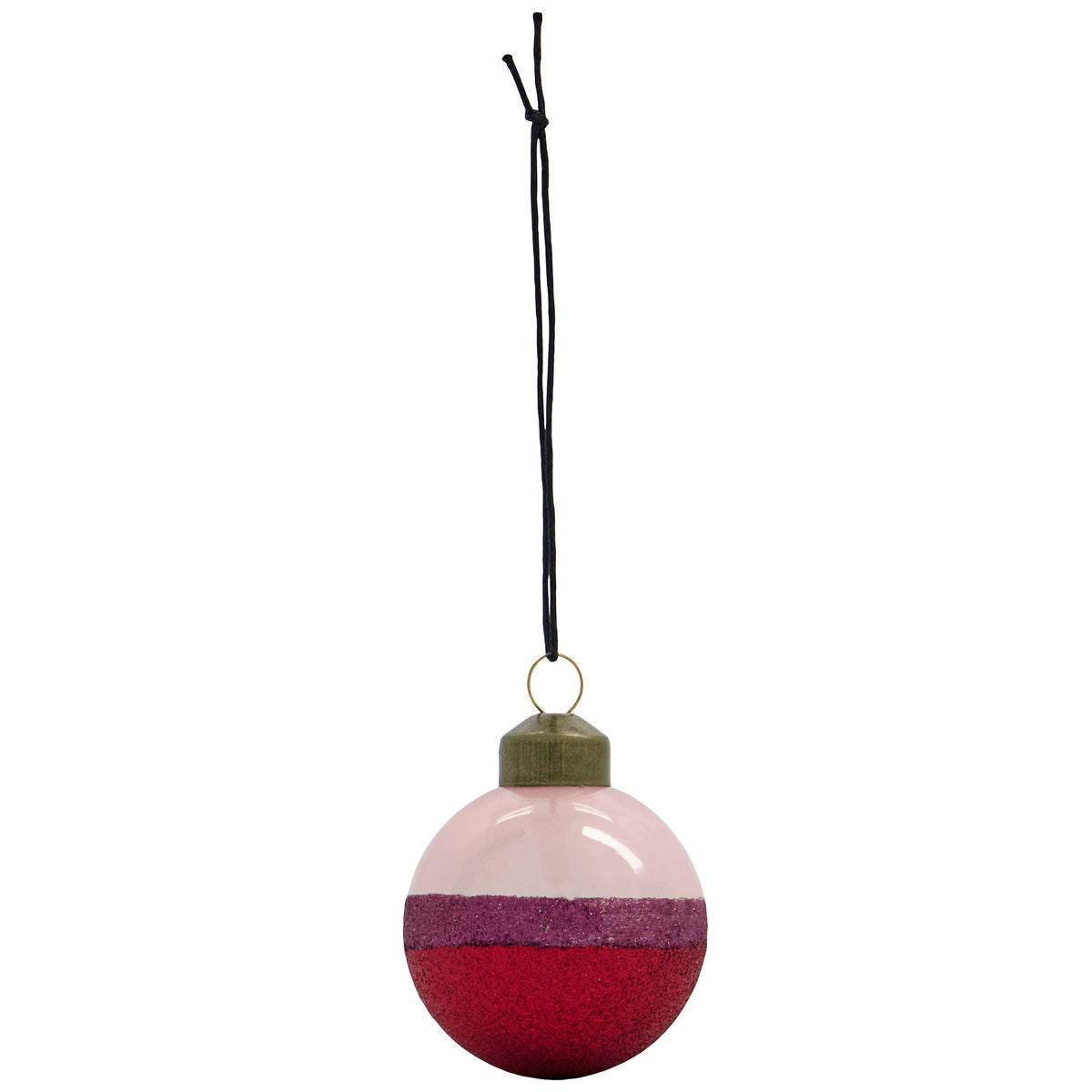 House Doctor Ornaments, HDStripe, Pink/Red