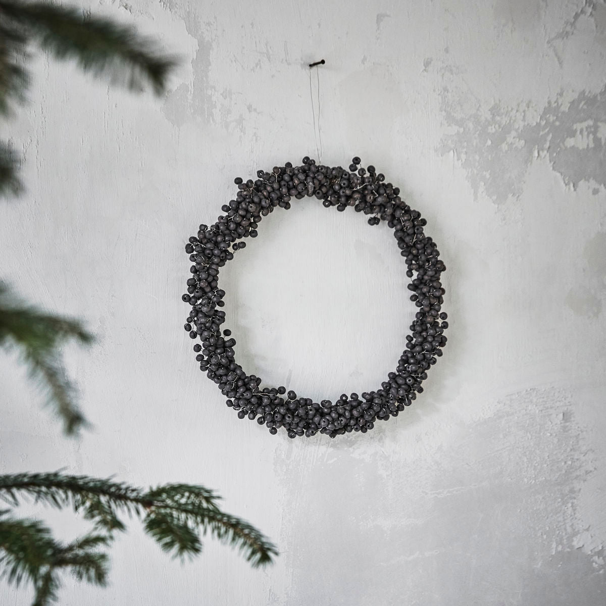 Wreath Doctor House, Hdwinter, noir