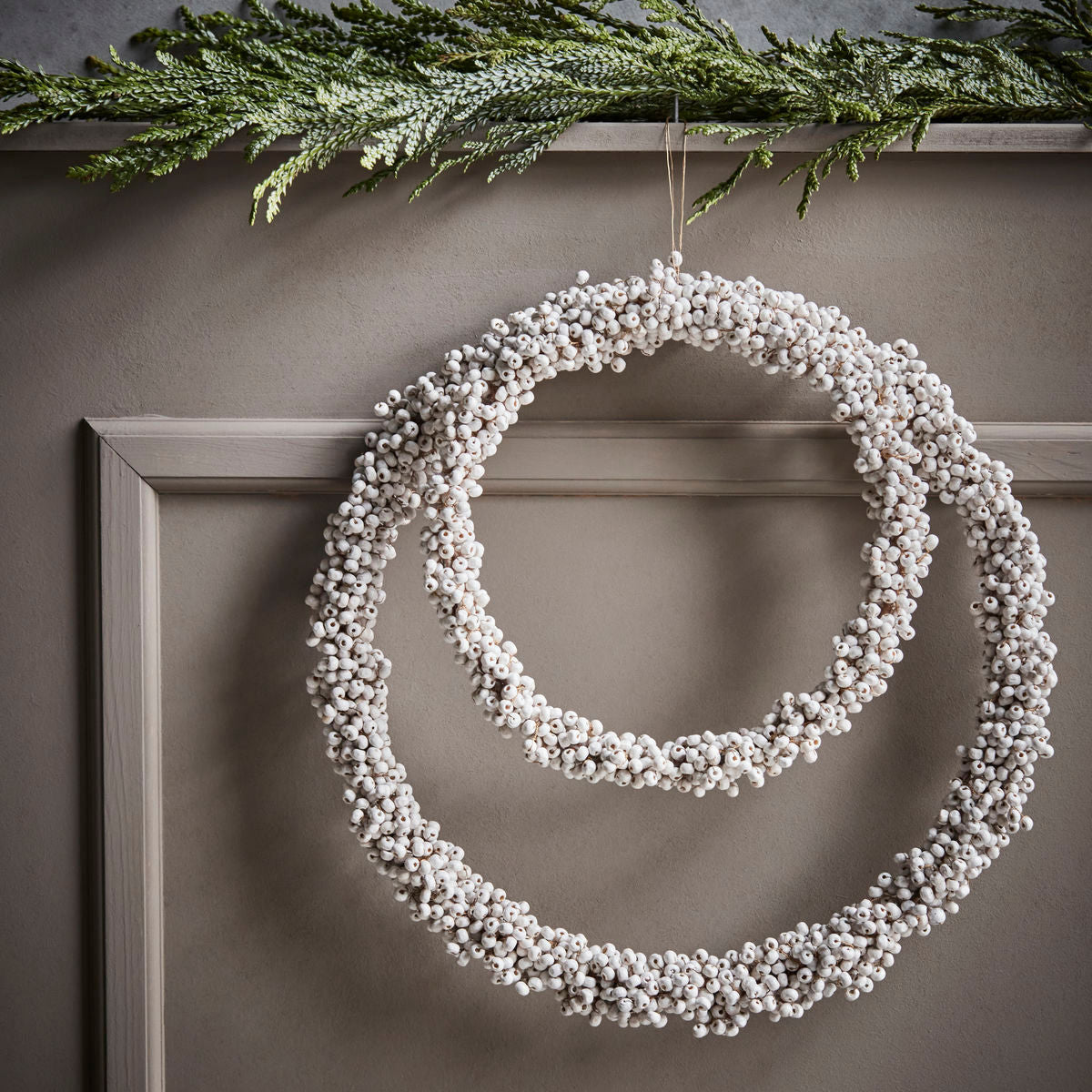 Wreath Doctor House, Hdwinter, blanc