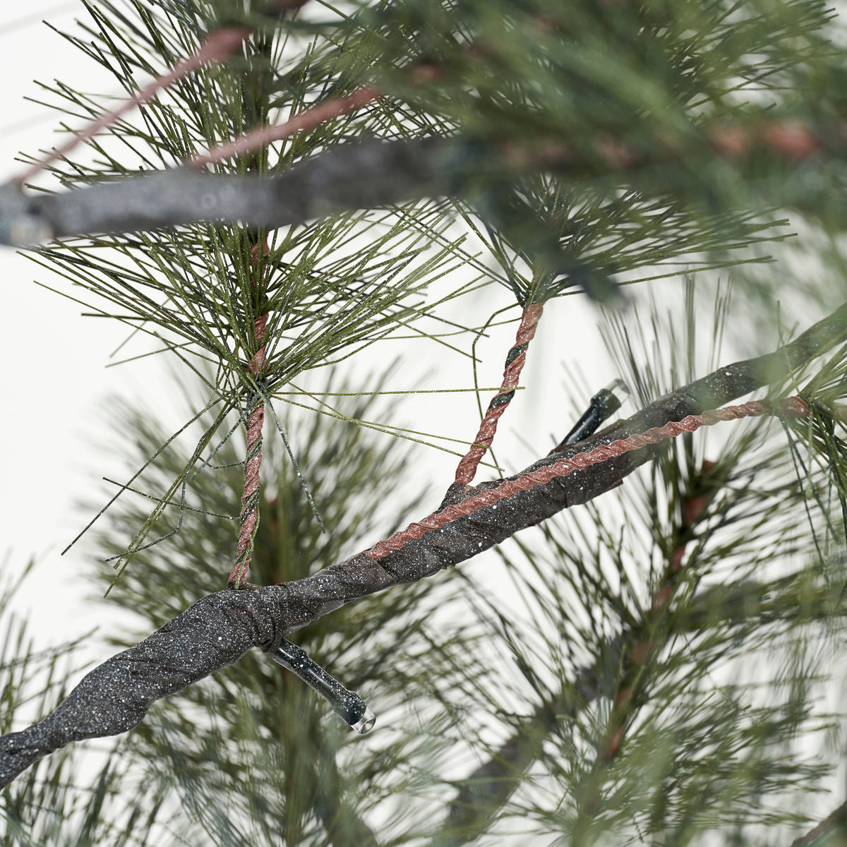 Docteur de maison arbre de Noël w. LED, hdpeuce, nature