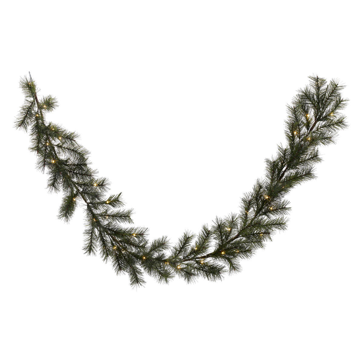 Huslege Garland w. LED, HDPEUCE, NATUR