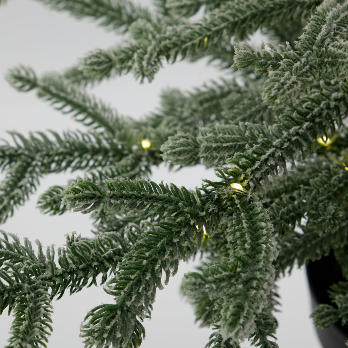 Huslæge juletræ w. LED, HDNAT, Natur