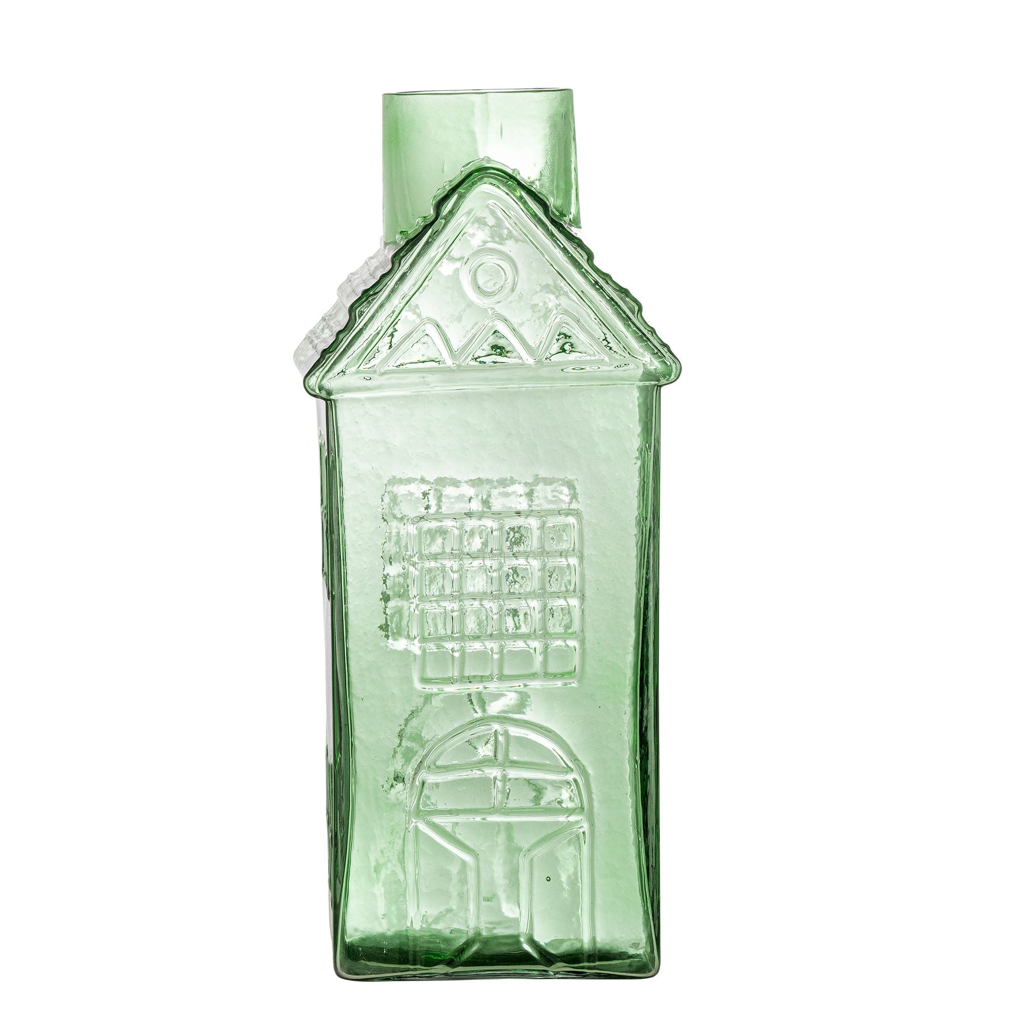 Bloomingville Kammy Vase, groen, gerecycled glas