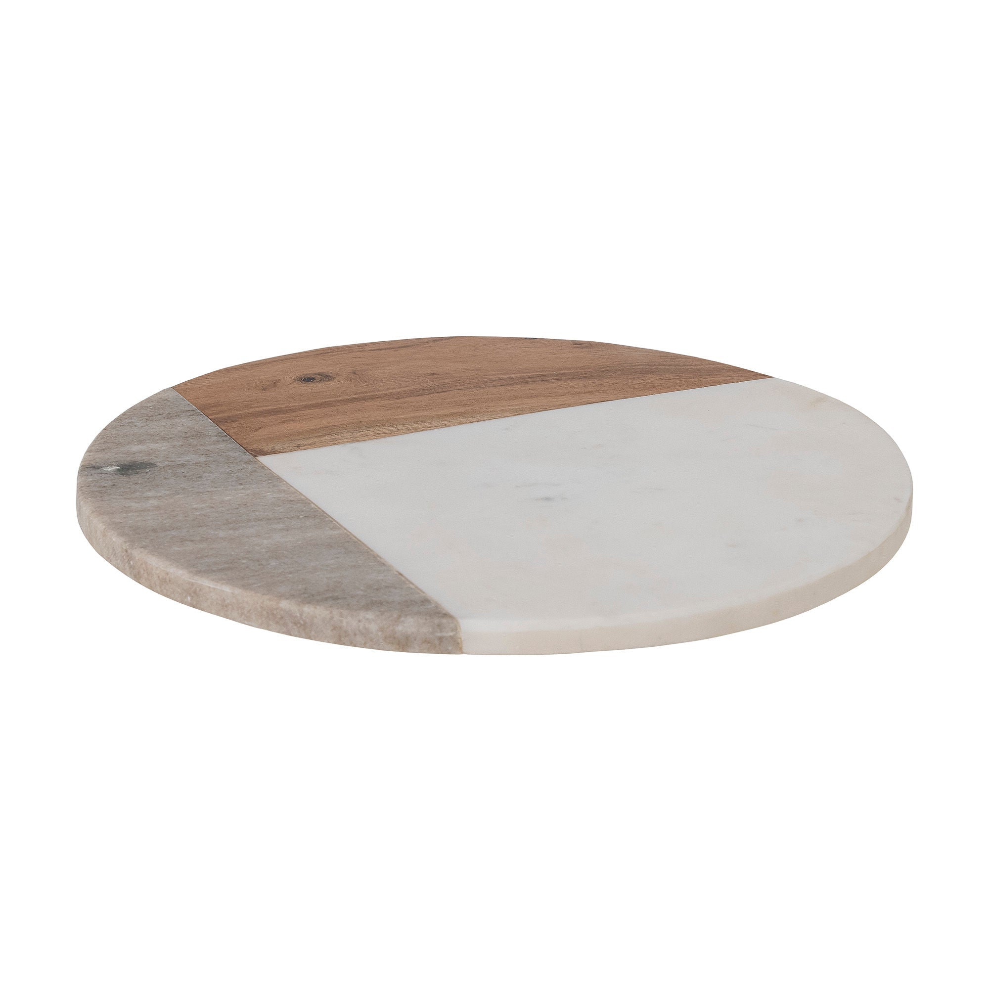 Collection créative Olly Cake Tray, blanc, marbre